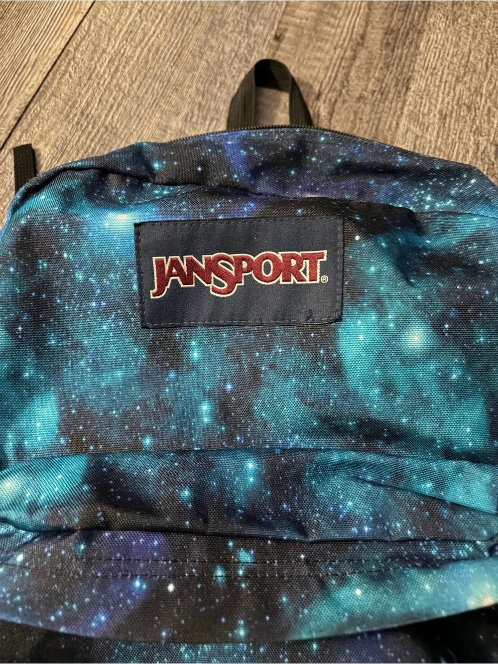 Jansport Blue Galaxy Print Backpack